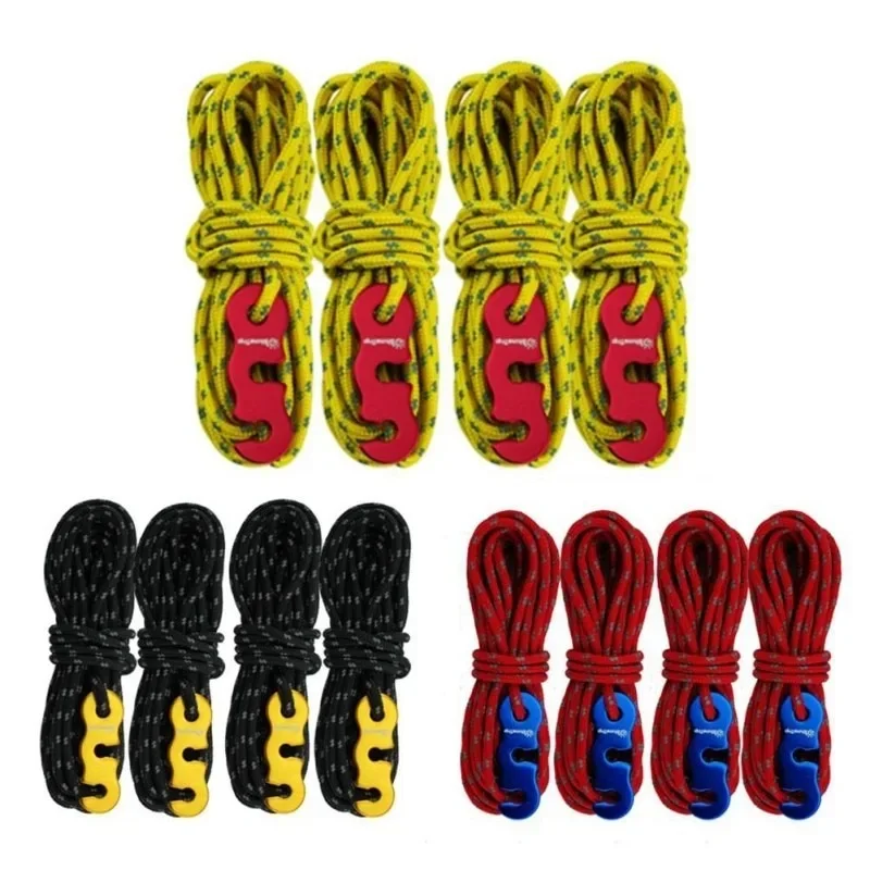 Outdoor Camping Guy - Cordas Refletivas Reforçadas à Prova de