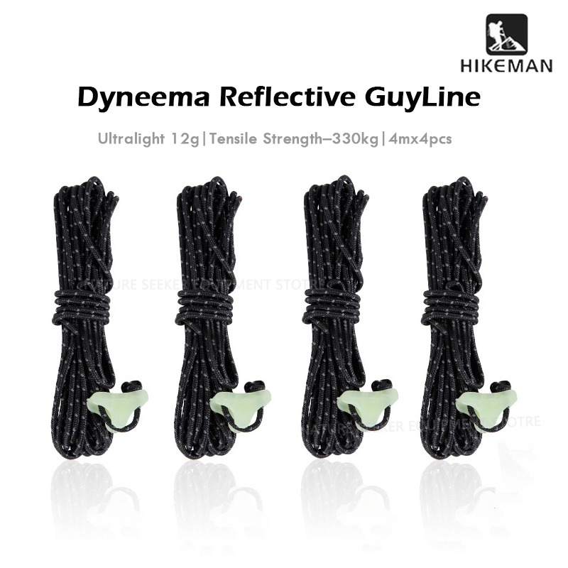 Outdoor Camping Guy - HIKEMAN 4 Peças Corda de Fixação
