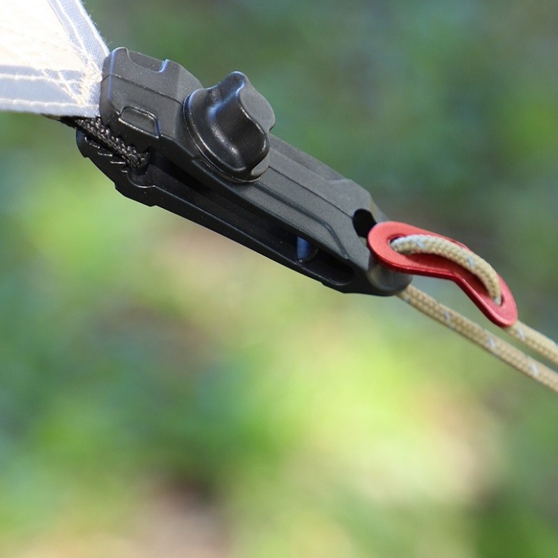 Outdoor Camping Extension Cord - 5/10 Peças Clipes para Lona de