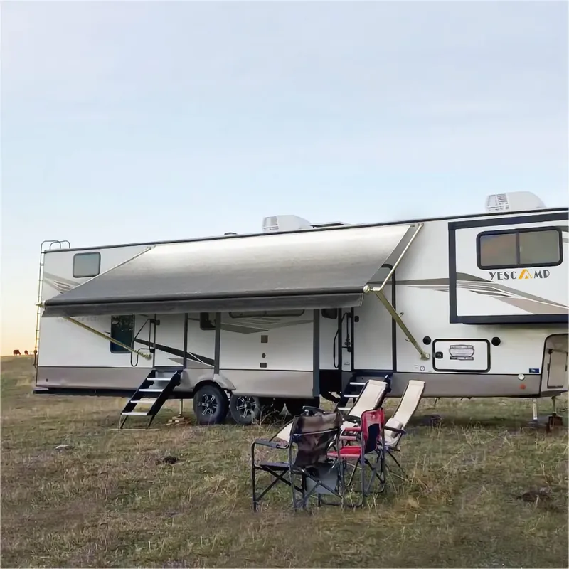 Outdoor Camping Awning - Toldo Econômico com Controle Manual Awnlux