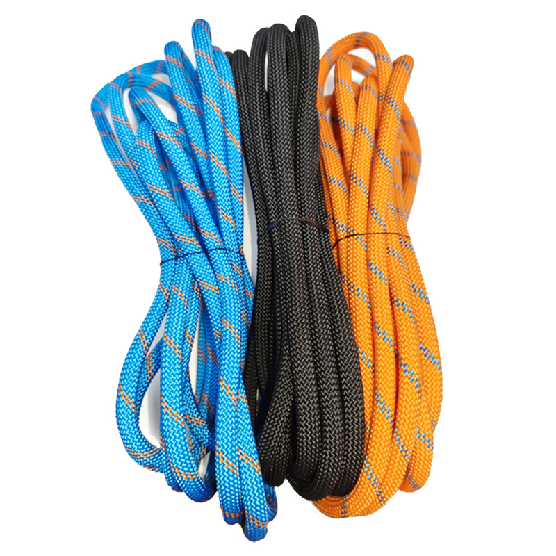 Outdoor Camping Extension Cord - Corda Paracord Azul Laranja Diâmetro 10mm