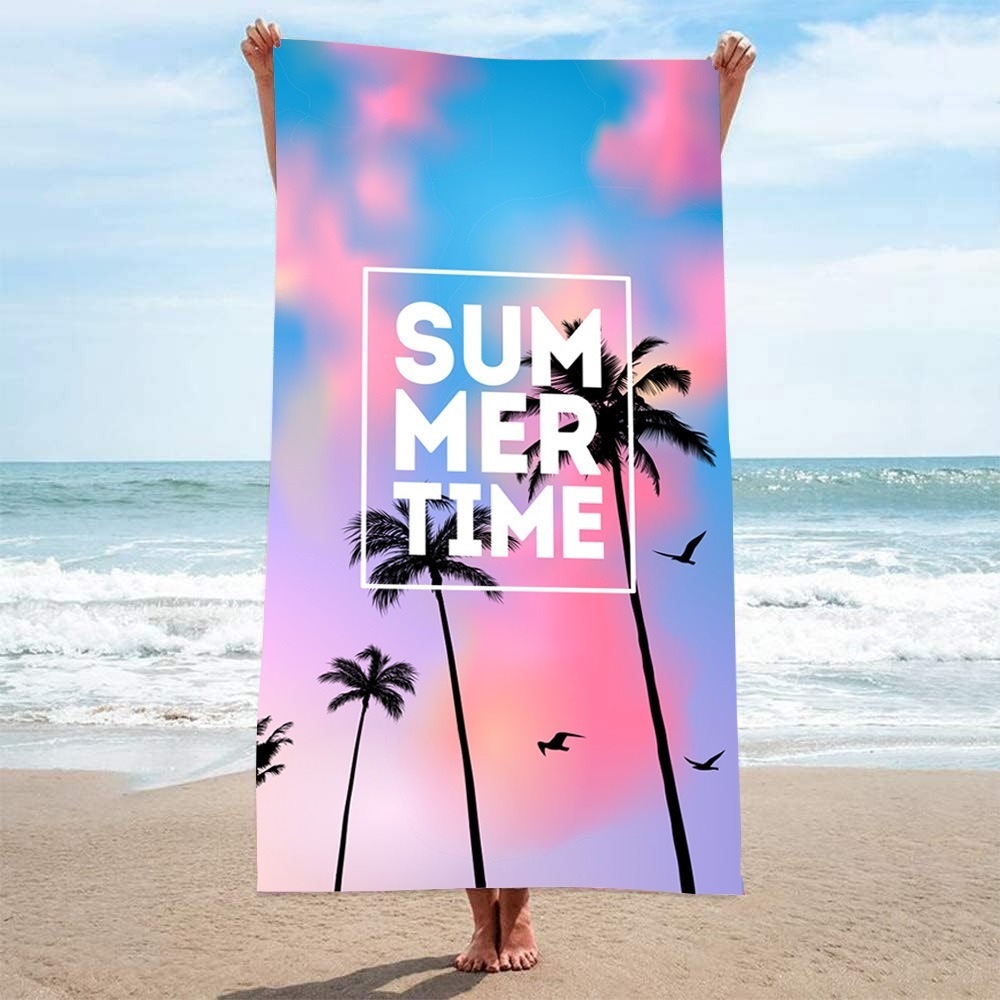 Camp Towel Microfiber - Toalha de Praia com Estampa de