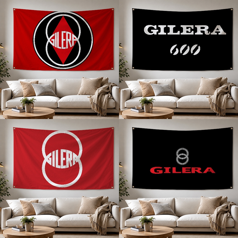 Outdoor Camping Brand - Bandeira Externa da Marca G-Gilera Moto