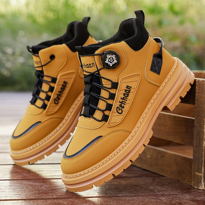 Outdoor Activities In Camping - Botas masculinas de cano alto, design