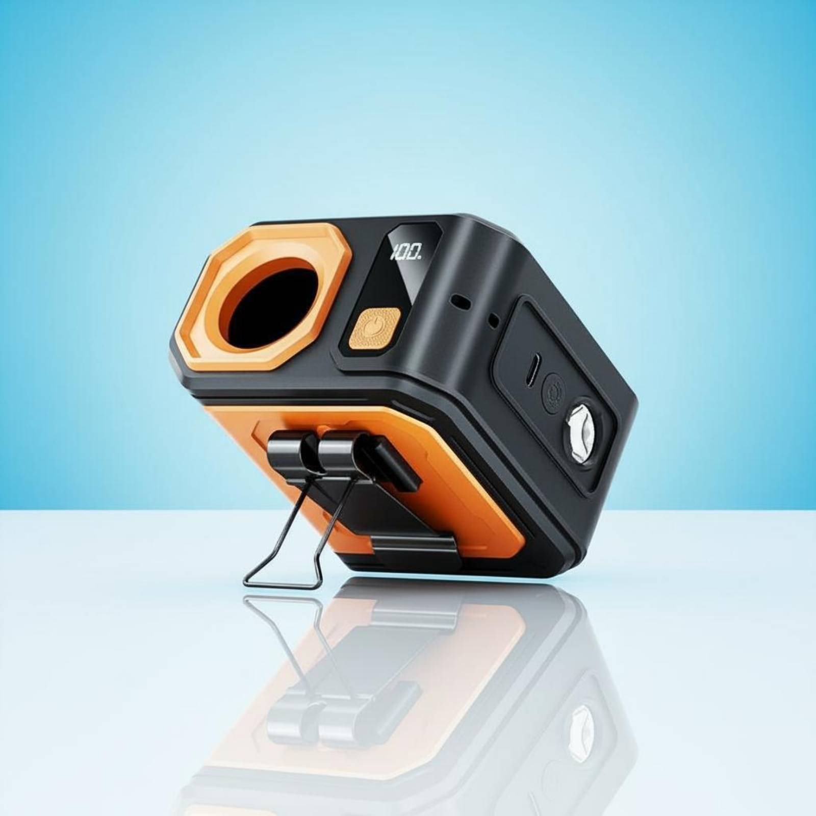 Outdoor Camping Jobs - Ventilador de Cintura de Alta Velocidade,