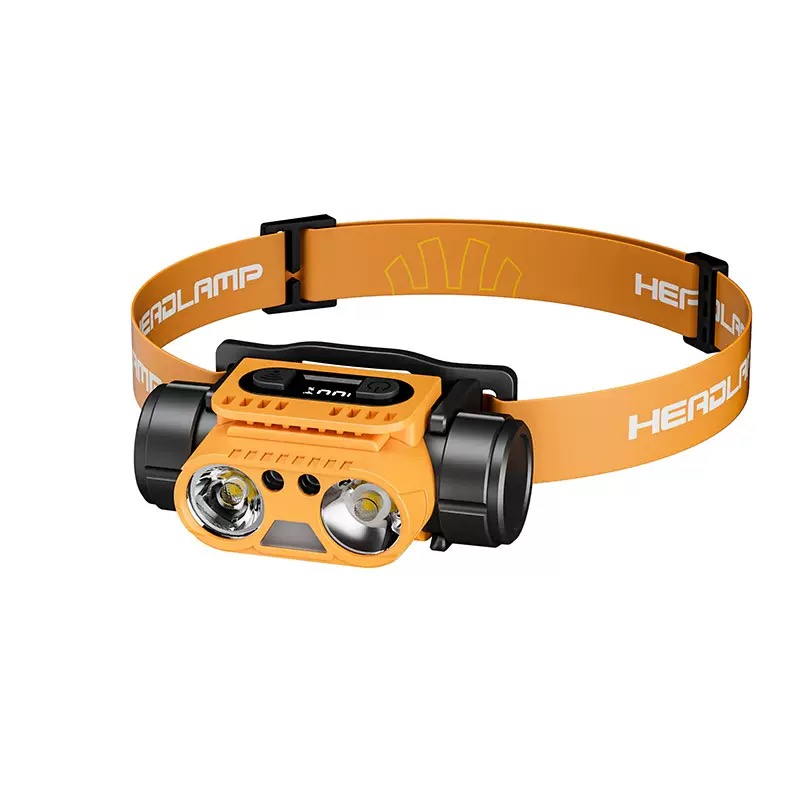 Outdoor Camping Brand - Lanterna de Cabeça LED Recarregável Ajustável