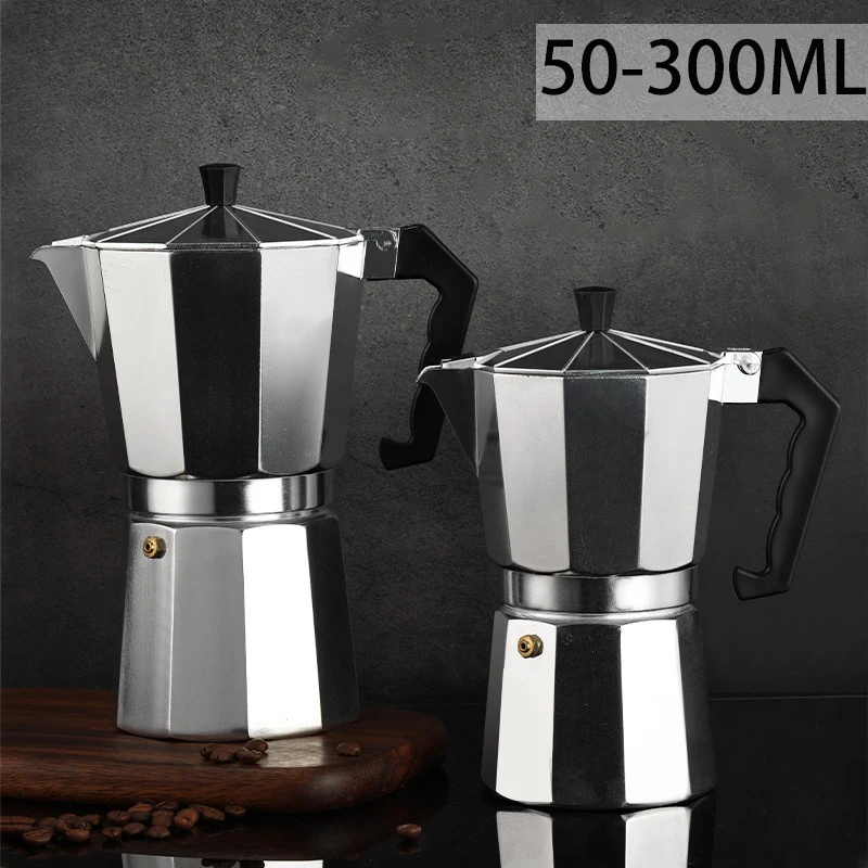 Camp Percolator Coffee - Cafeteira moka de alumínio de vários