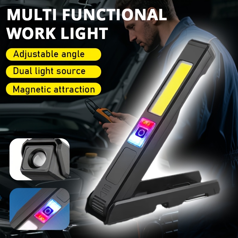 Outdoor Camping Jobs - Lanterna led recarregável, luz de trabalho