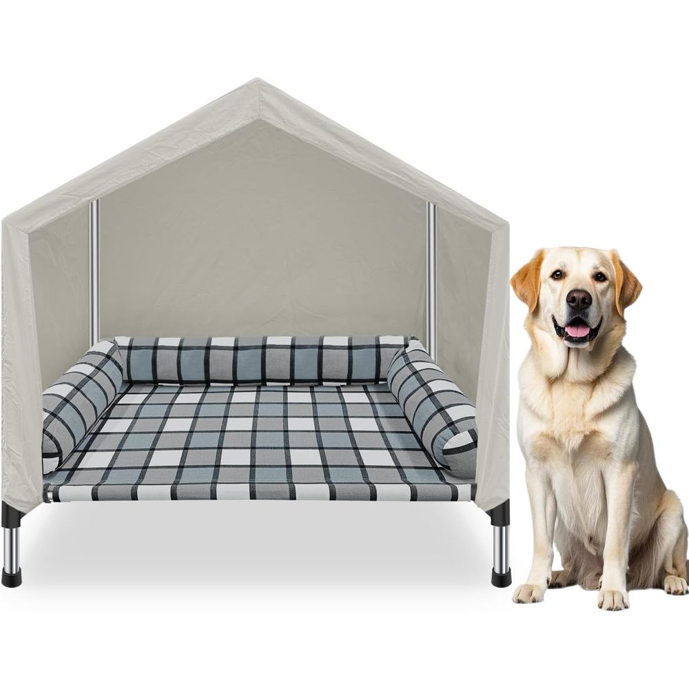 Camping Outdoor Or Indoor - Cama Elevada para Cães e Pets