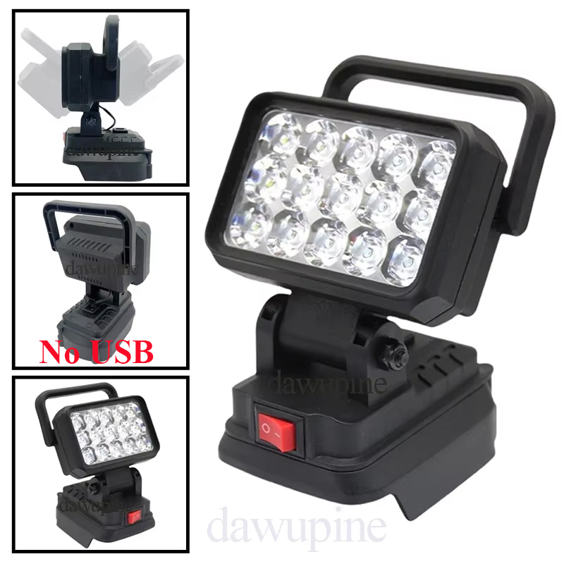 Outdoor Camping Adventure Lamp - Para makita 18v li-ion bateria acessório