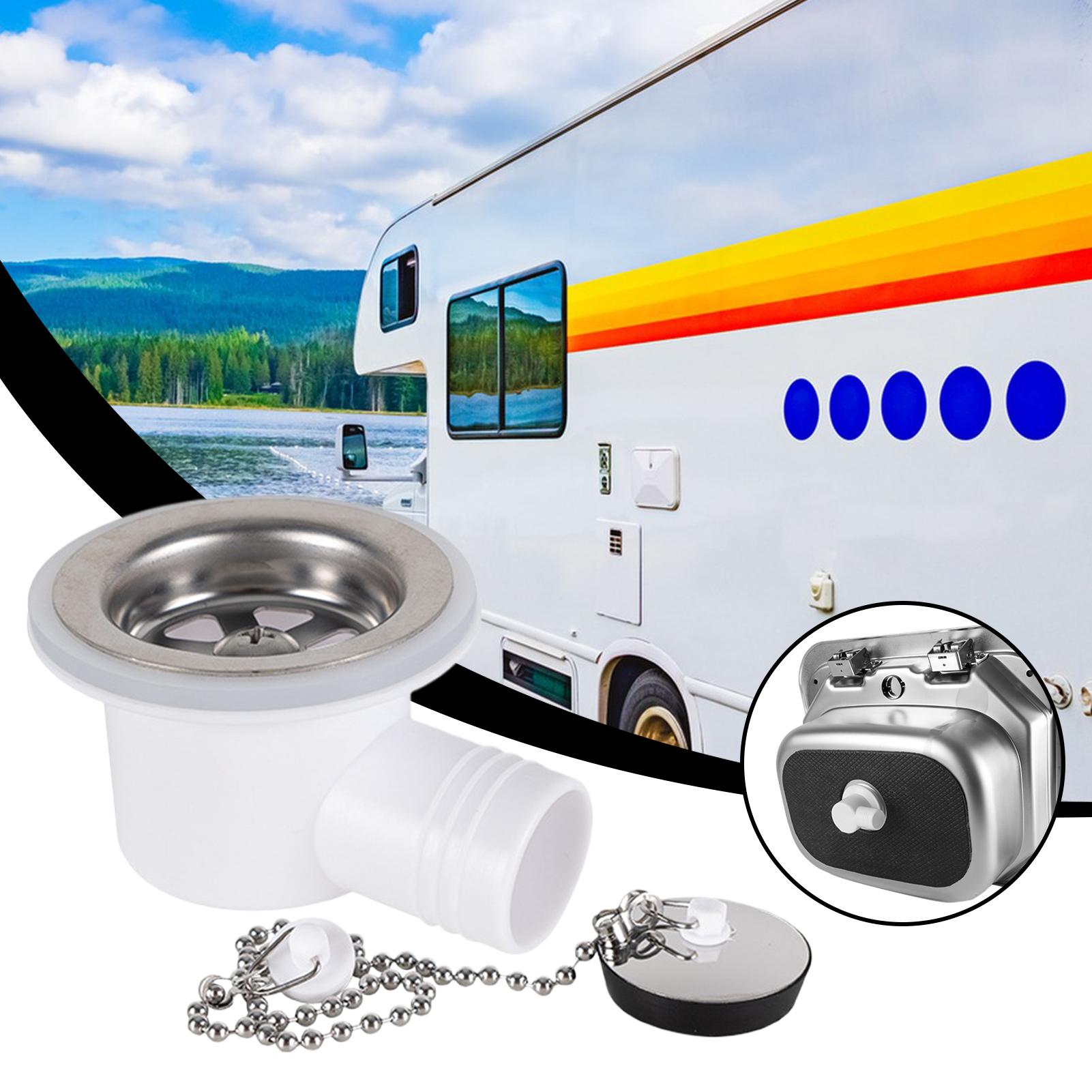 Outdoor Camping Kitchen With Sink - Filtro de drenagem de aço inoxidável,
