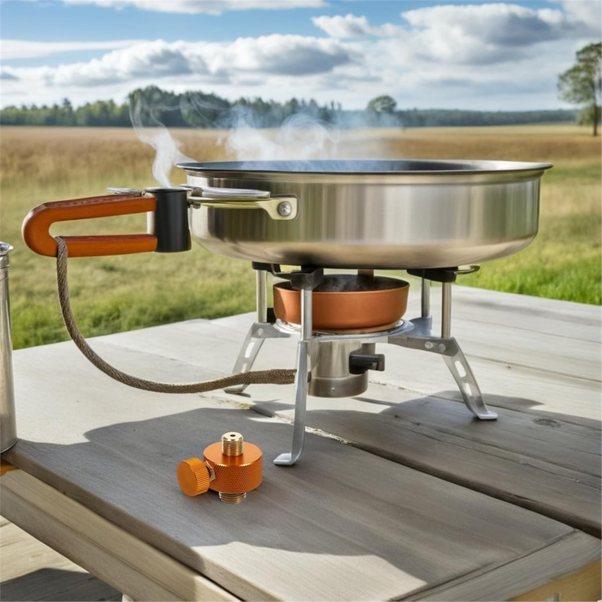 Outdoor Und Camping - Adaptador de Fogão a Gás para