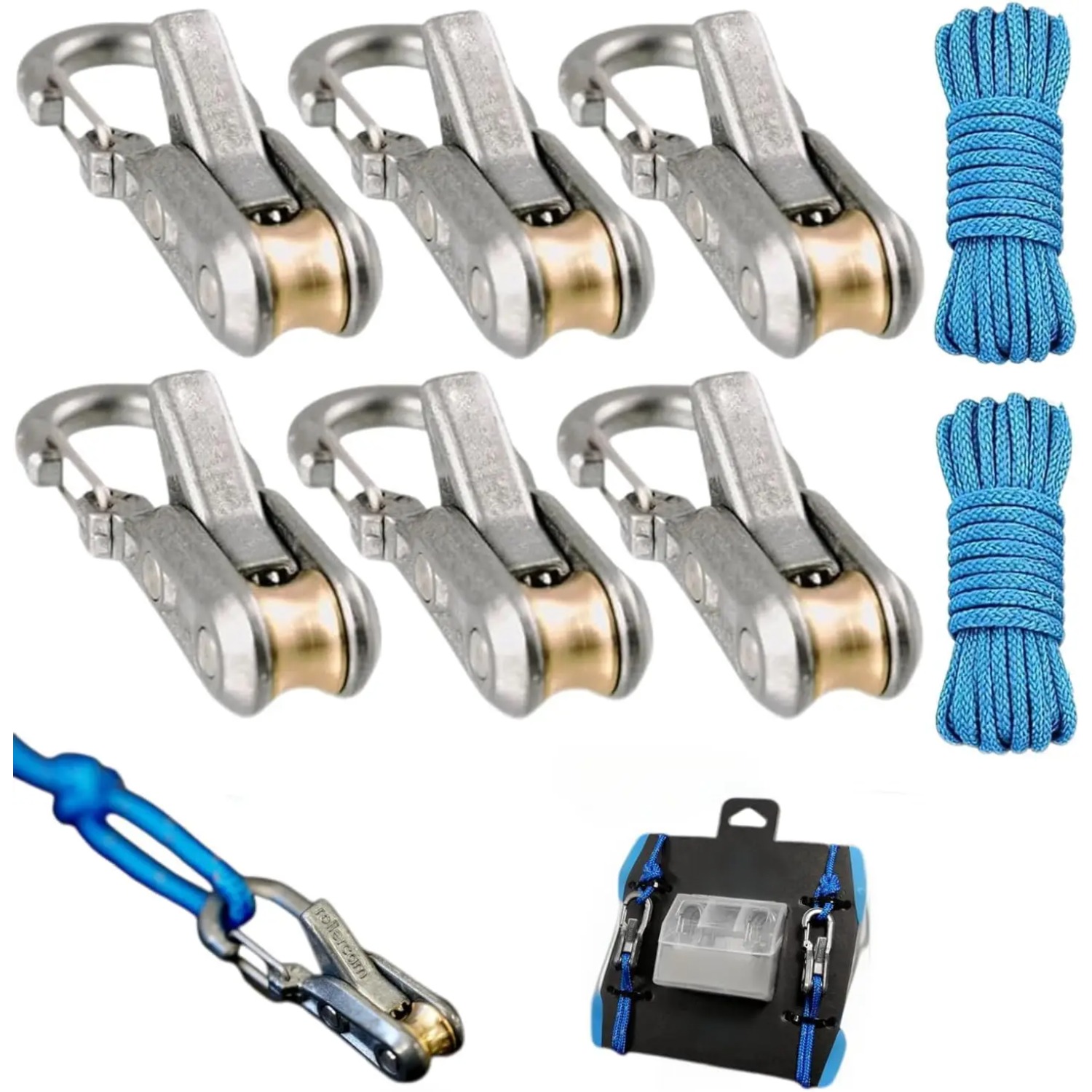 Outdoor Camping Guy - 6 Peças Tensor de Corda Paracord,
