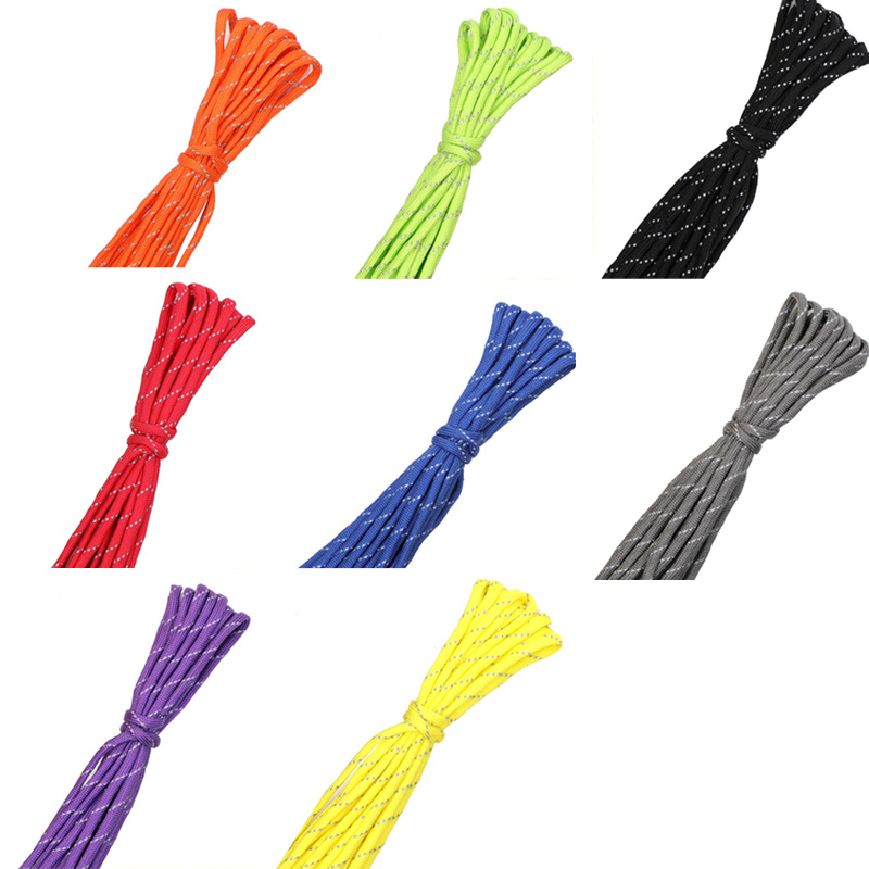 Outdoor Camping Extension Cord - 10m reflexivo paracord 550 cabo 7