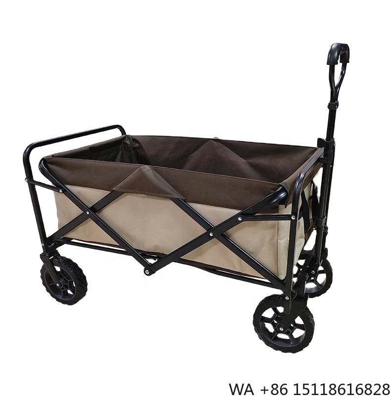 Outdoor Camping Furniture - Carrinho Dobrável Portátil Leve para Camping,