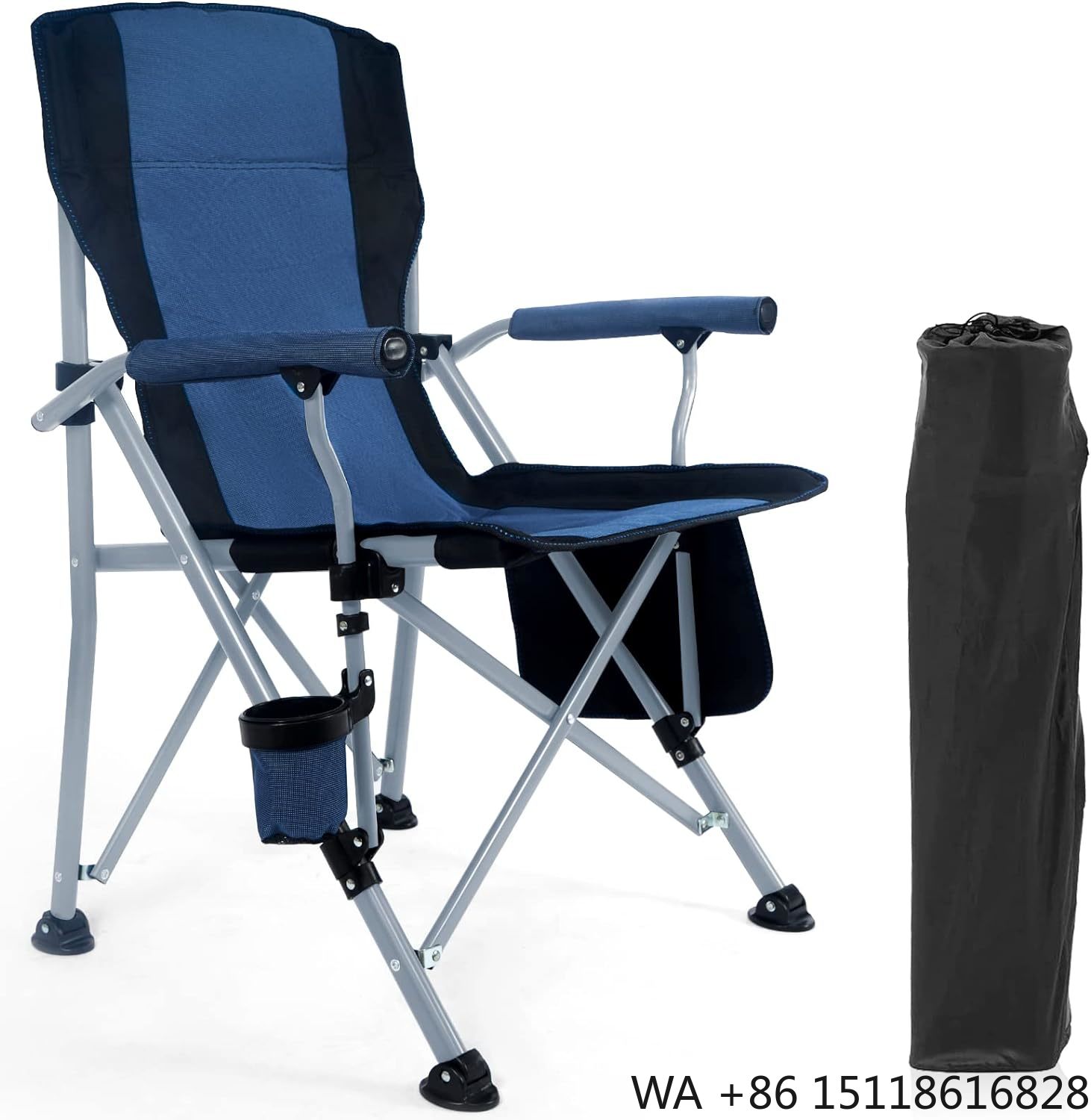 Outdoor Camping Chairs - Cadeira de Praia Portátil e Dobrável