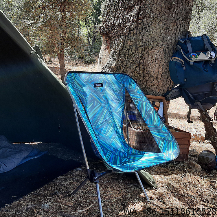 Outdoor Camping Furniture - Cadeira de Camping Portátil e Dobrável,
