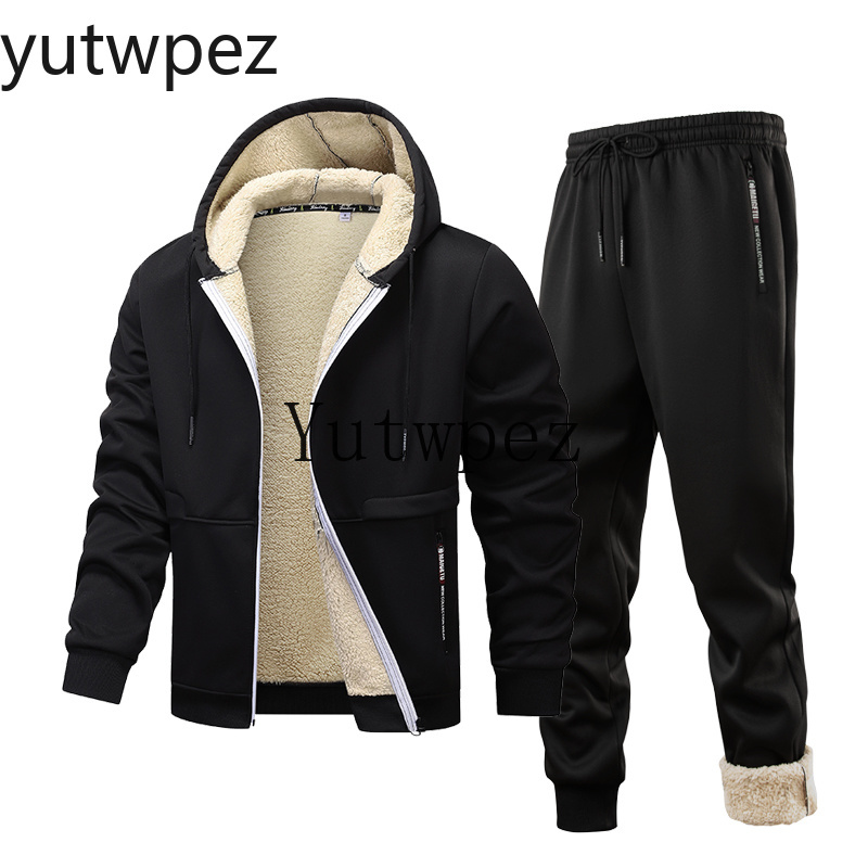 Outdoor Camping Brand - Conjunto Masculino de Moletom com Capuz