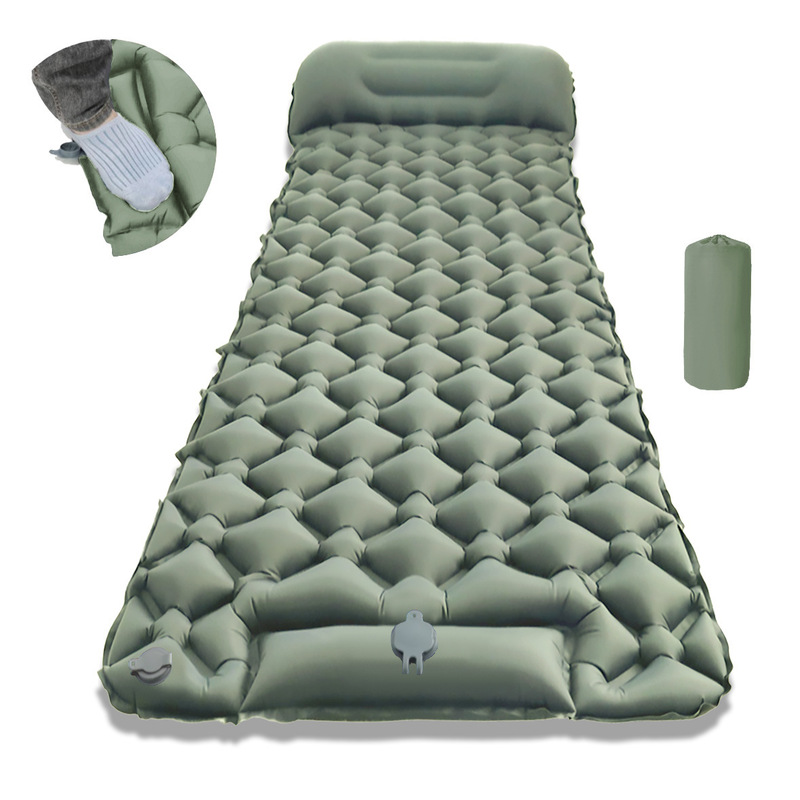 Outdoor Camping Gazebo - Colchão de camping autoinflável com acionamento