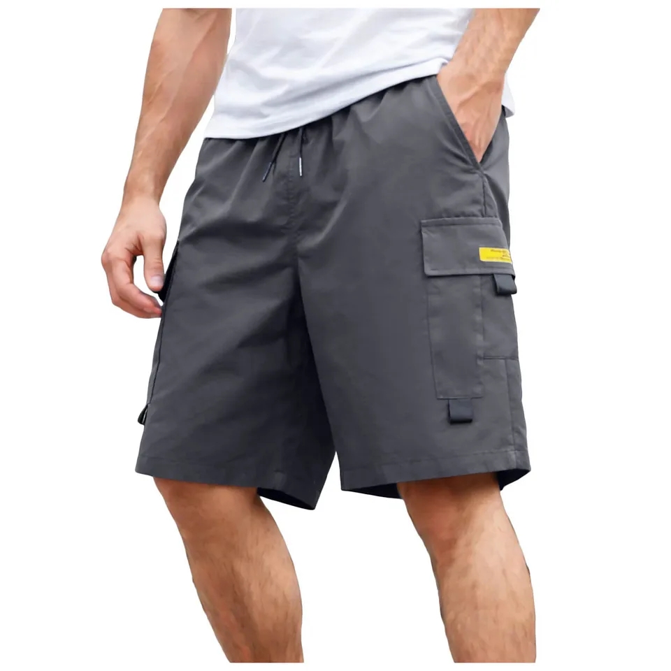 Camping Outdoor Clothing - Bermudas Cargo Masculinas de Verão, Estilo