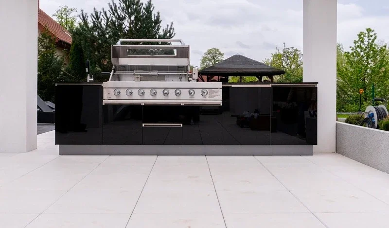 Outdoor Camping Kitchen With Sink - Armário Modular para Cozinha Externa com