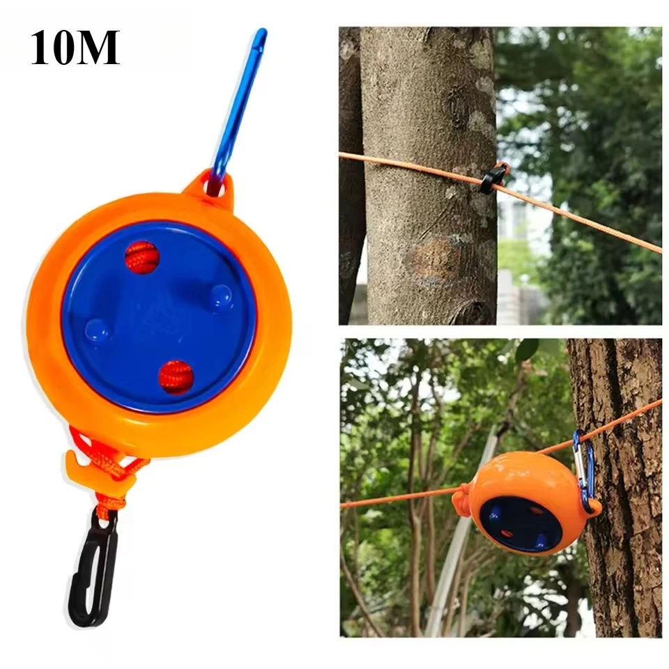 Camping Outdoor Clothing - 1 pçs 10m varal corda de