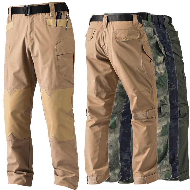 Camping Outdoor Clothing - Calças de caminhada masculinas ripstop calças