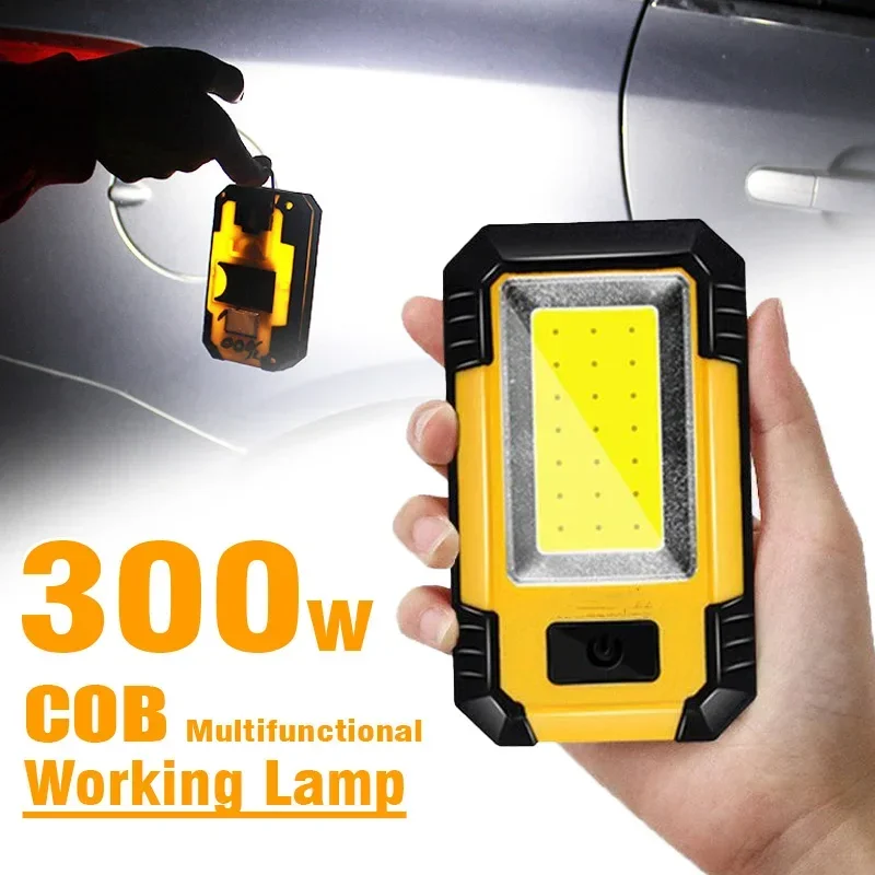 Outdoor Camping Adventure Lamp - 4000mah recarregável luz de trabalho 30w