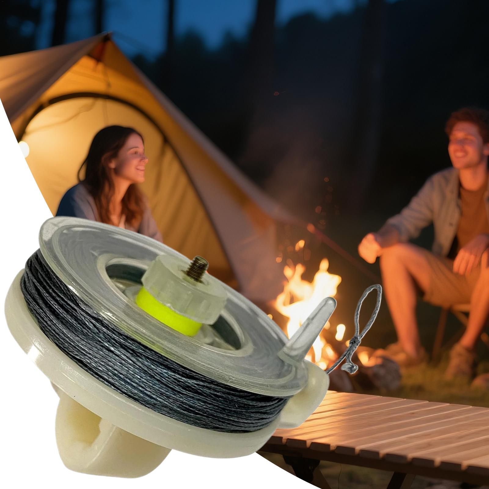Outdoor Camping Extension Cord - Fio de viagem de alarme de