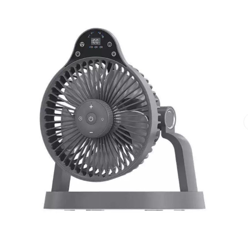 Outdoor Activities In Camping - Ventilador de Camping Multifuncional com Luz,