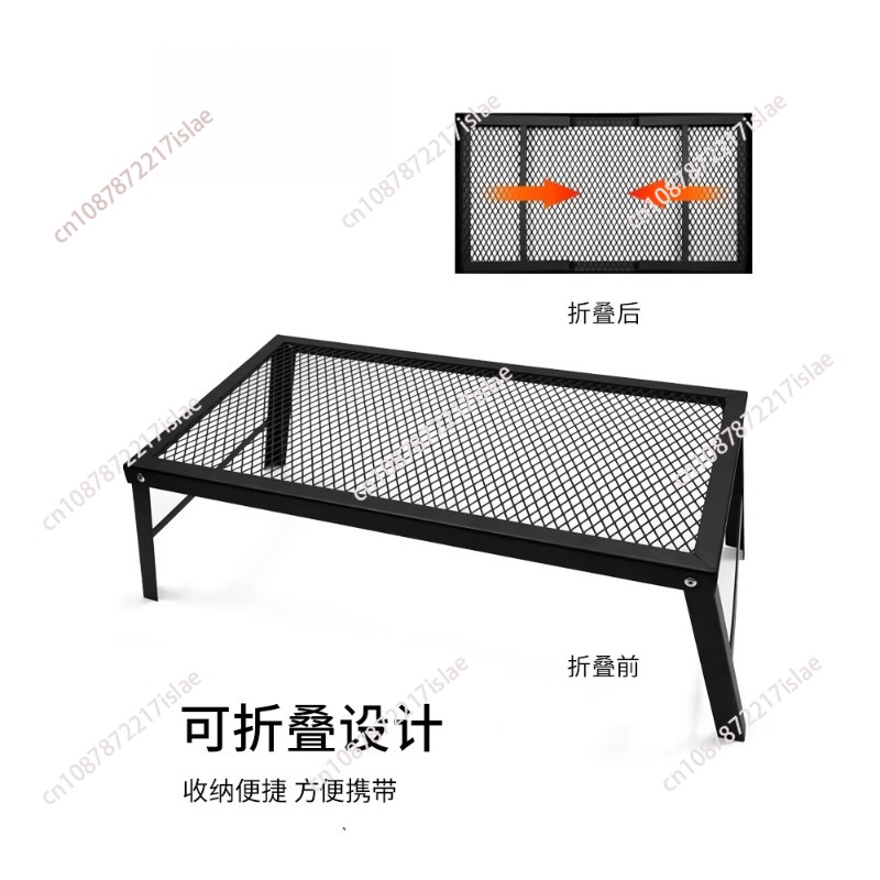 Outdoor Activities In Camping - Mesa Dobrável de Metal Ultra Leve