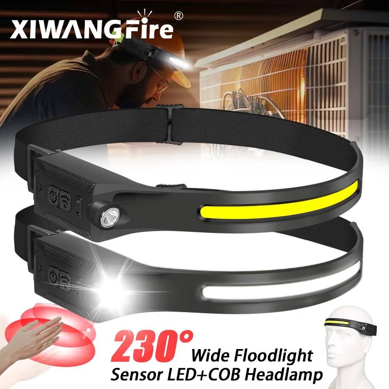 Outdoor Camping Adventure Lamp - Lanterna de Cabeça LED Recarregável, 3