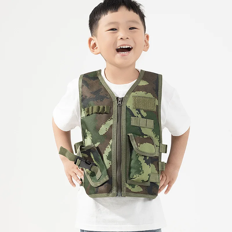 Outdoor Camping Activities For Kids - Colete Tático Infantil para Fãs do