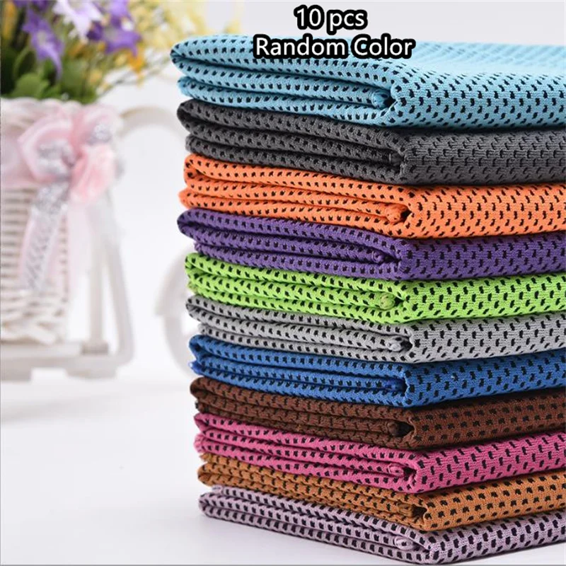 Camp Towel Microfiber - 1-10 pçs toalha de resfriamento alívio