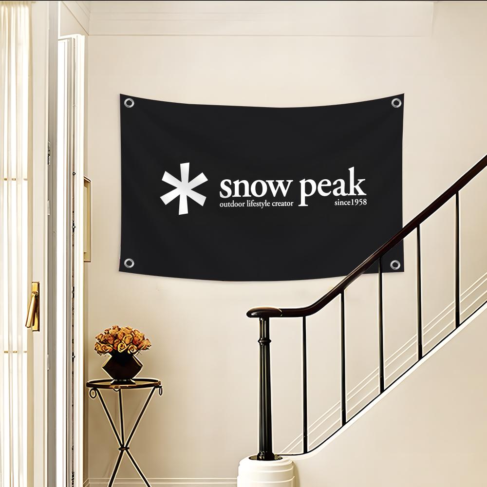 Outdoor Camping Brand - Bandeiras da marca Snow P-peak, bandeiras