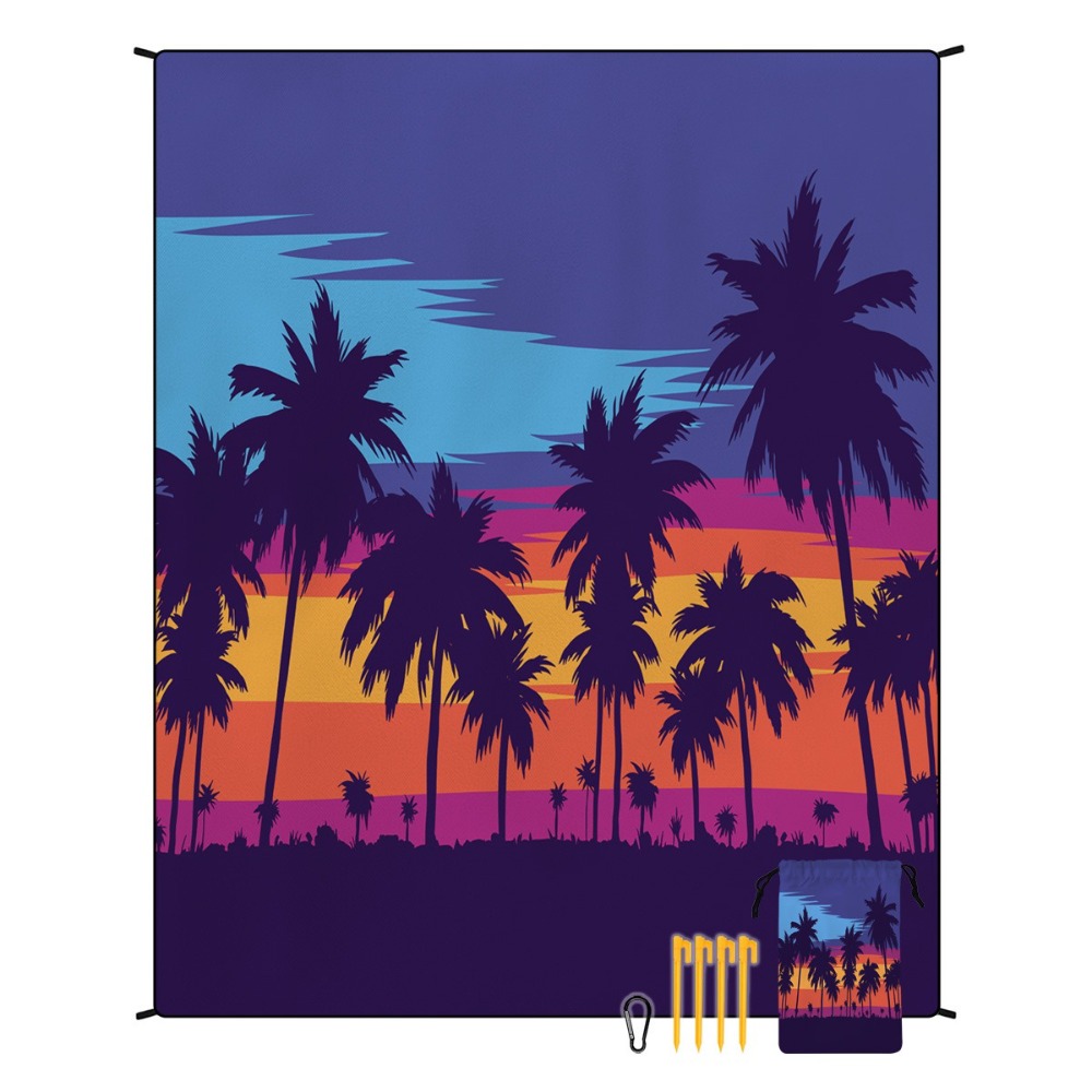 Camp Towel Microfiber - Toalha de Praia de Microfibra de