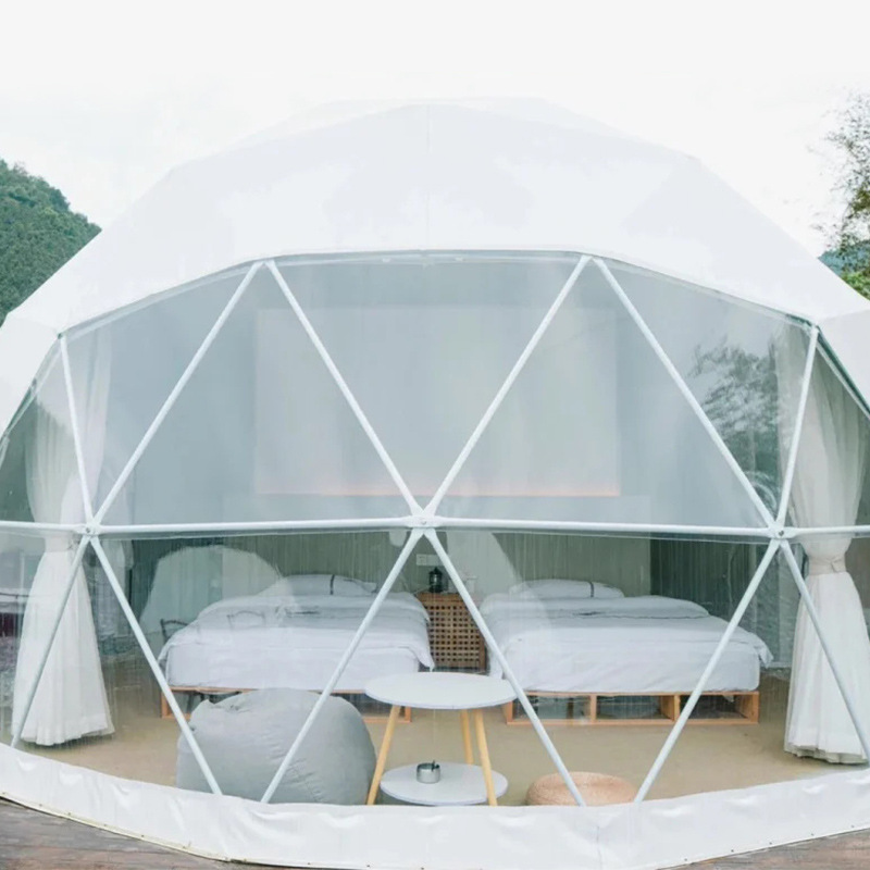 Tenda Hotel Cúpula em Formato  - Outdoor Camping Exhibition avaliação e preço