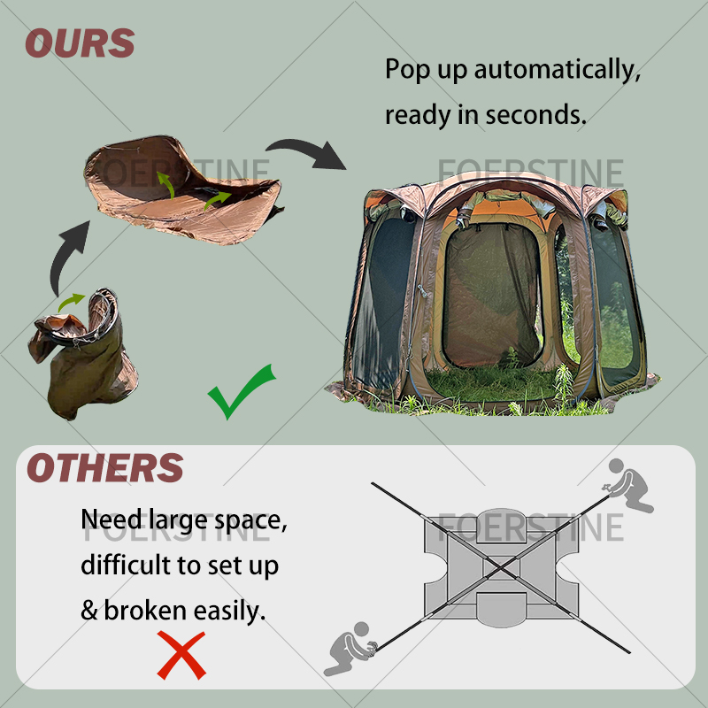 Tenda de Camping para 6 Pessoa - Outdoor Camping Furniture avaliação e preço
