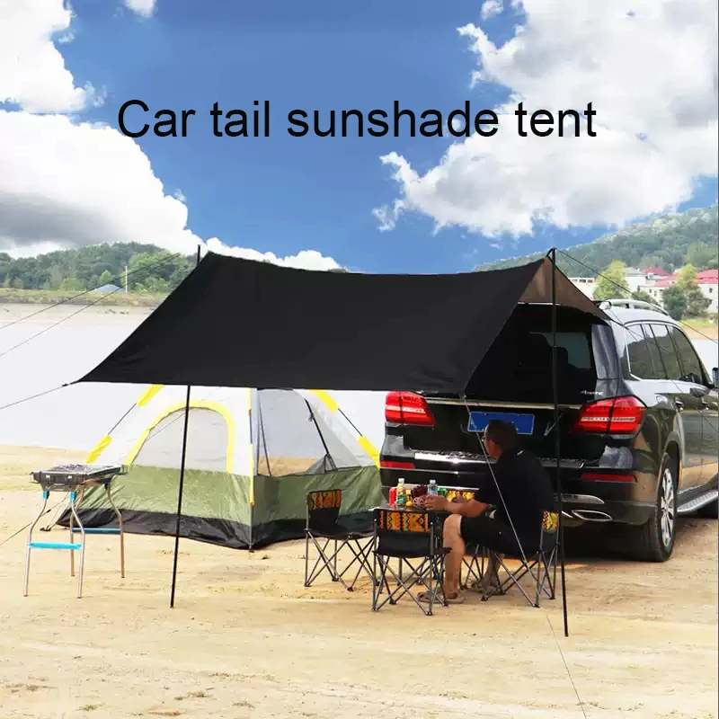 Toldo lateral anti-uv para car - Outdoor Camping Van Tent avaliação e preço