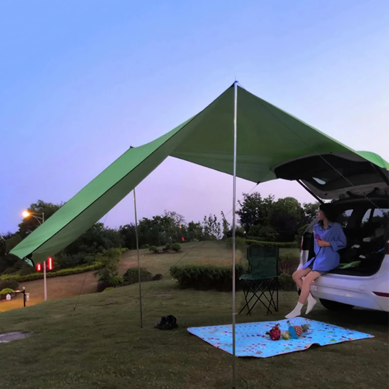 Toldo lateral anti-uv para car - Outdoor Camping Van Tent avaliação e preço