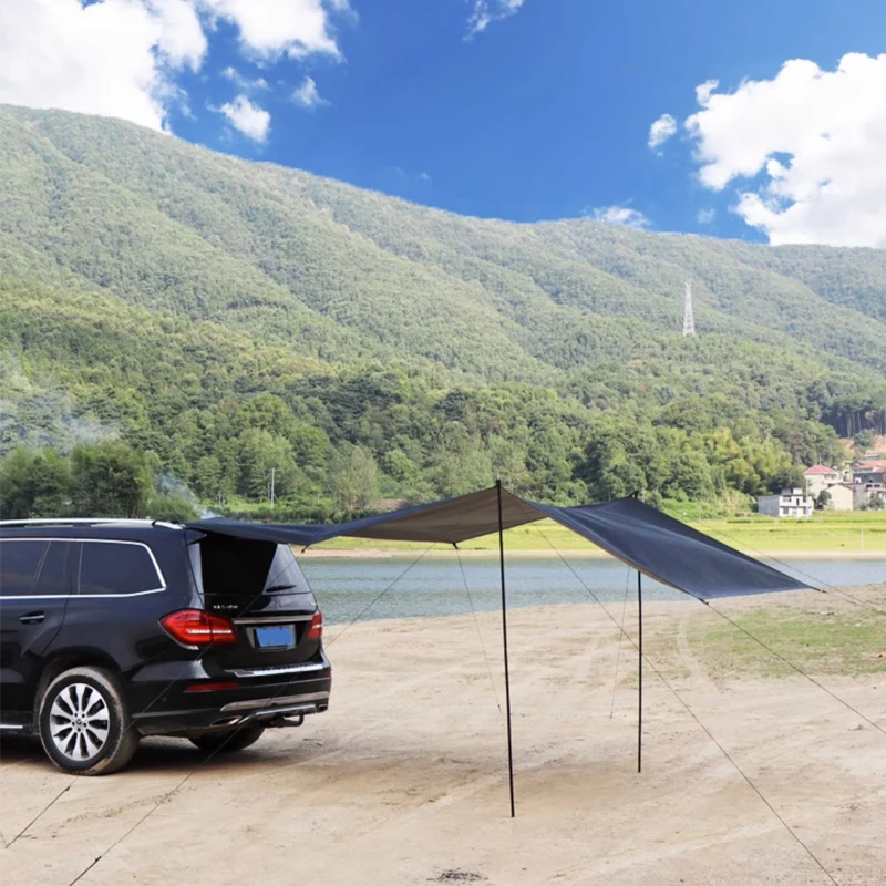 Toldo lateral anti-uv para car - Outdoor Camping Van Tent avaliação e preço