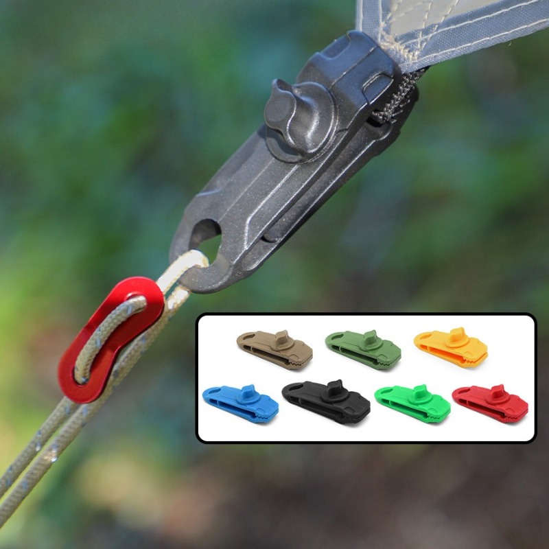 5/10 Peças Clipes para Lona de - Outdoor Camping Extension Cord avaliação e preço