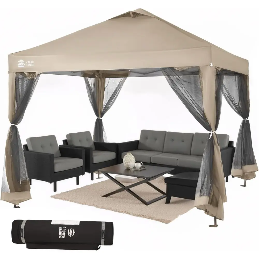 Tenda Mosquiteira 10x10 com 4  - Outdoor Camping Gazebo avaliação e preço