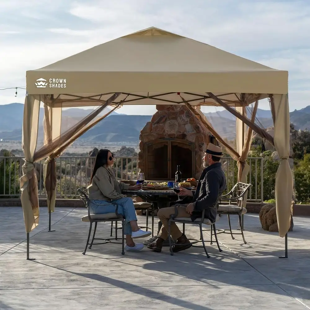 Tenda Mosquiteira 10x10 com 4  - Outdoor Camping Gazebo avaliação e preço