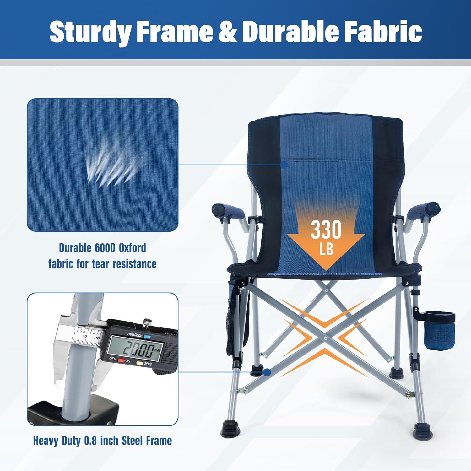 Cadeira de Camping Portátil e  - Outdoor Camping Furniture avaliação e preço