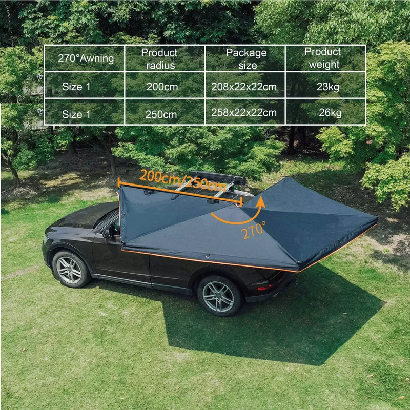 Tenda Foxwing 270 para 4x4 Awn - Camping Tent avaliação e preço