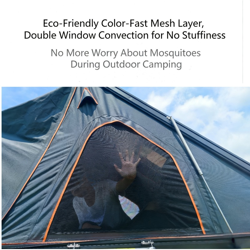 Tenda de Teto para Carro de Al - Outdoor Camping Van Tent avaliação e preço