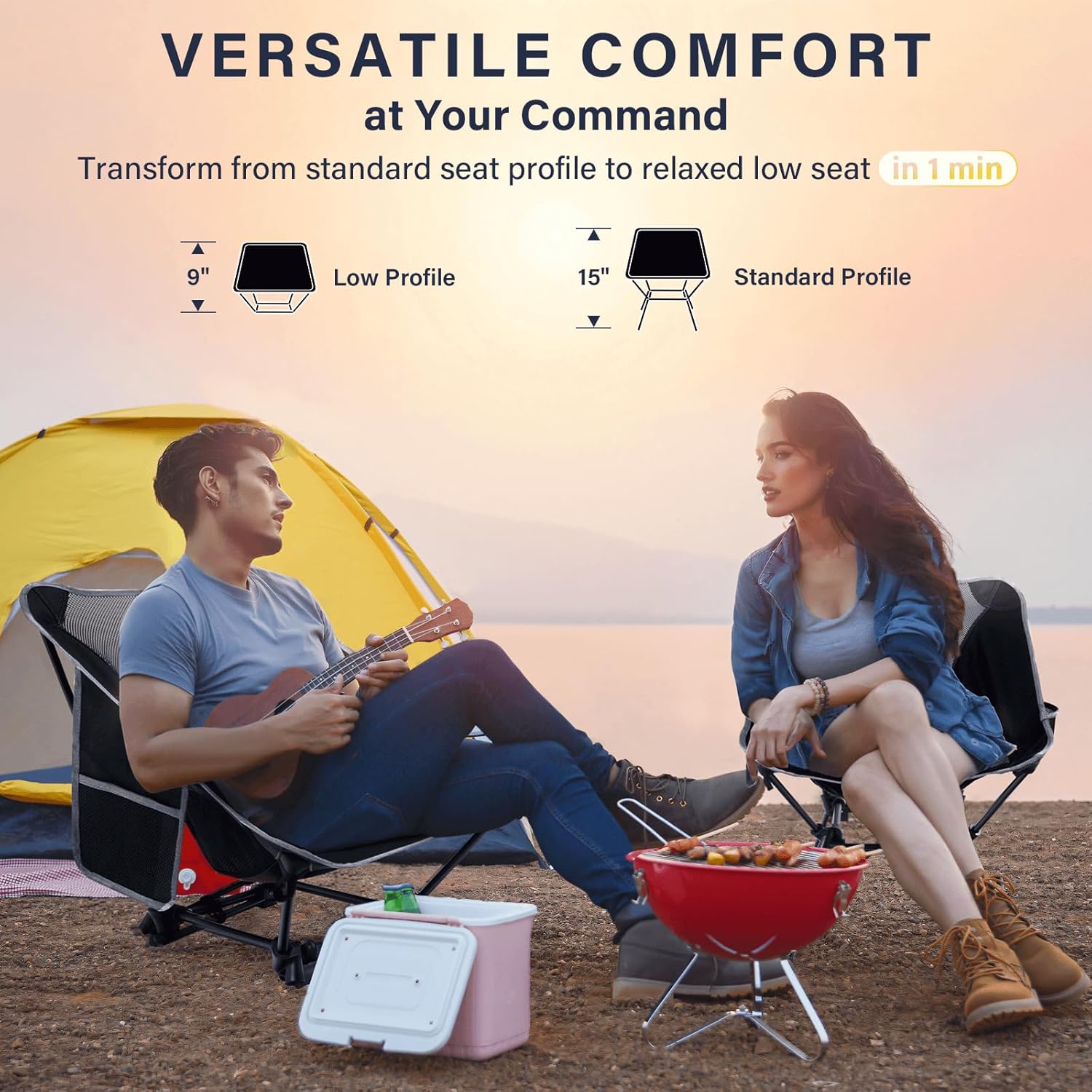 Cadeira de Camping Leve, Cadei - Outdoor Camping Furniture avaliação e preço