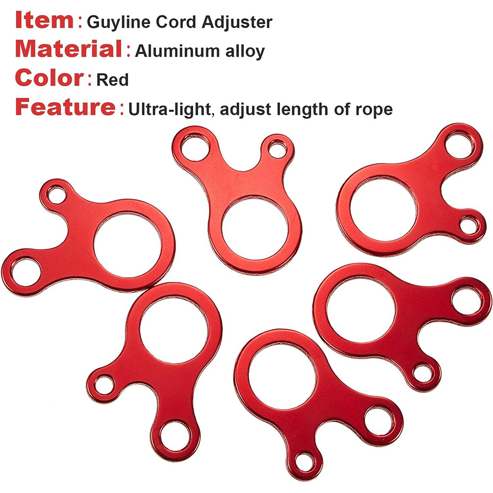 5/20 peças Fivelas de Corda pa - Outdoor Camping Extension Cord avaliação e preço