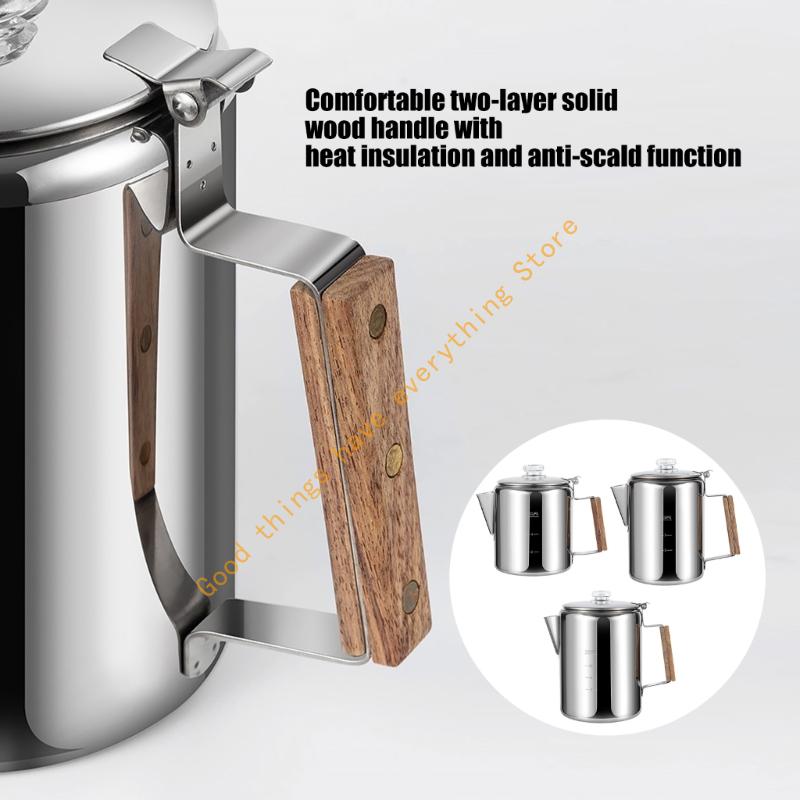 Cafeteira acampamento aço anti - Camp Percolator Coffee avaliação e preço